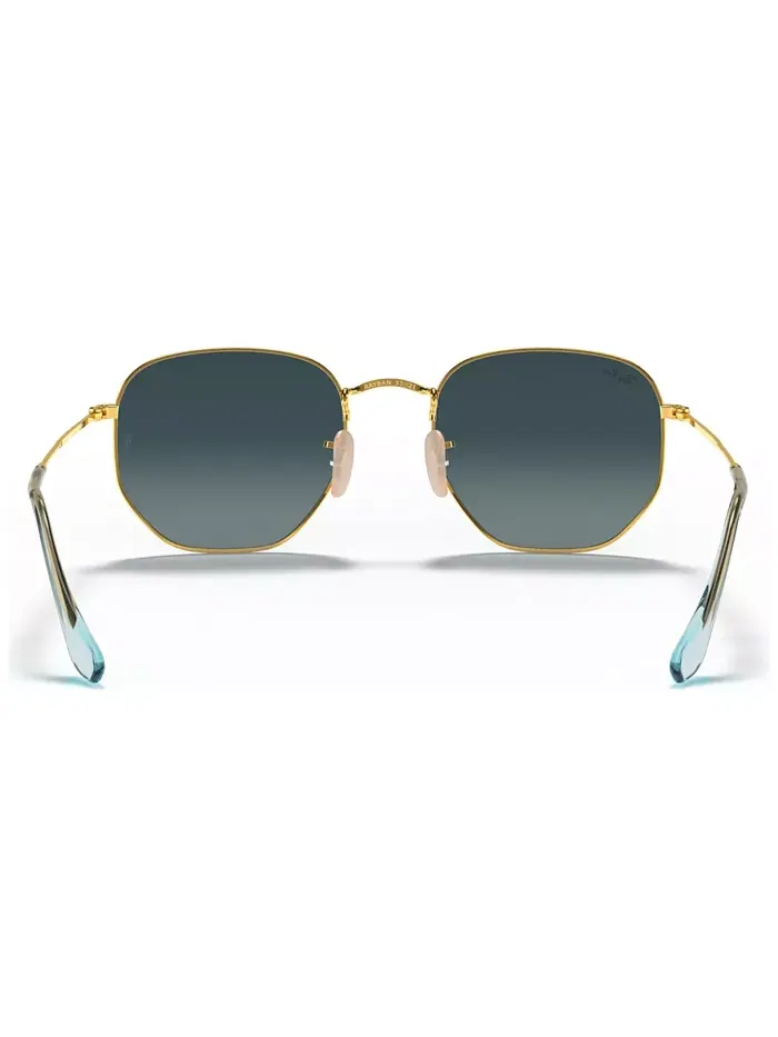 Унисекс солнцезащитные очки, RB3548N HEXAGONAL FLAT LENSES Ray-Ban — изображение 5 из 6, серый