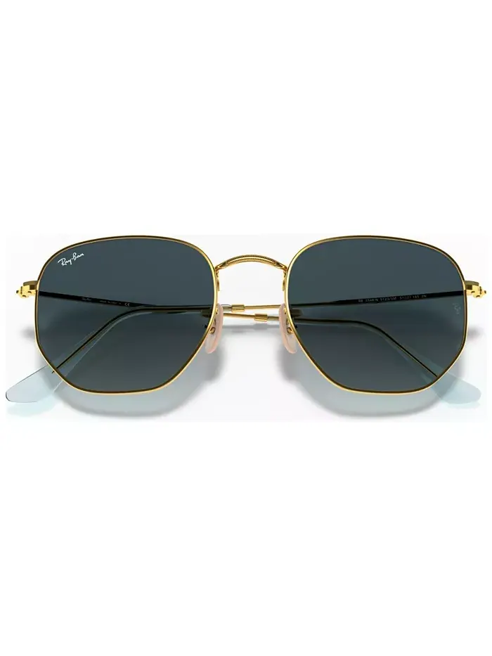Унисекс солнцезащитные очки, RB3548N HEXAGONAL FLAT LENSES Ray-Ban — изображение 6 из 6, серый