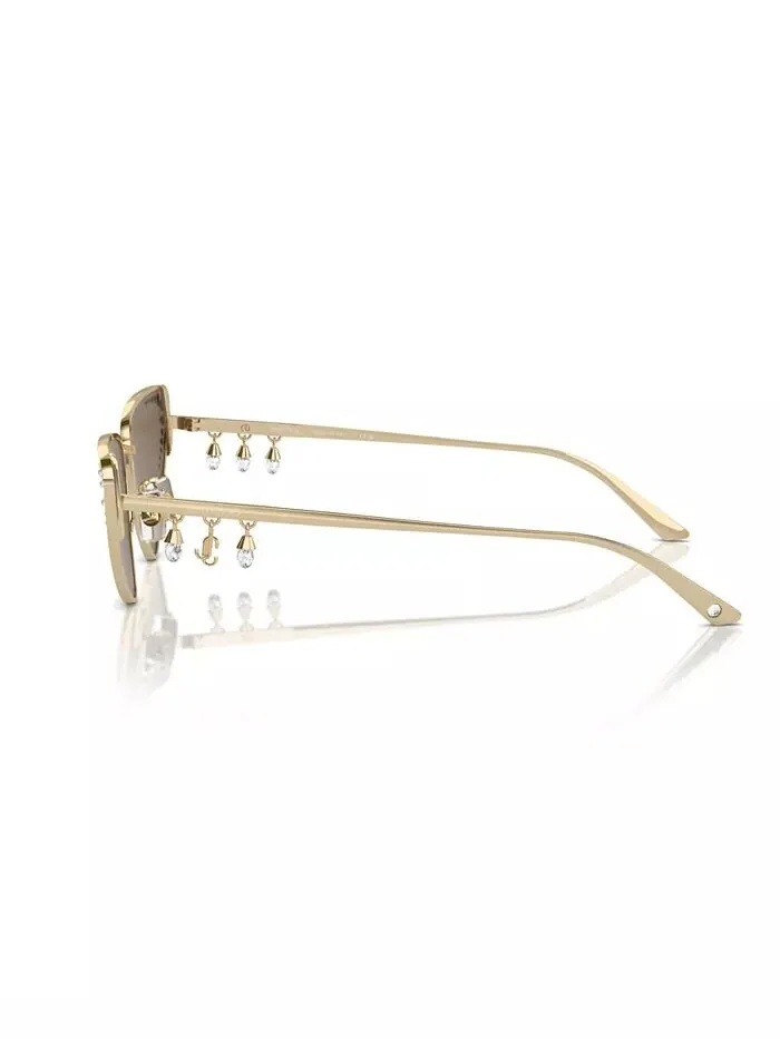 Женские солнцезащитные очки, JC4001B Jimmy Choo — изображение 13 из 15, черный