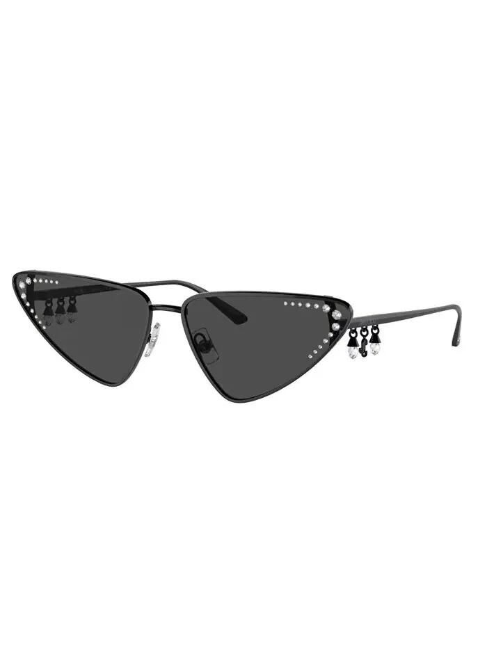 Женские солнцезащитные очки, JC4001B Jimmy Choo — изображение 5 из 15, черный