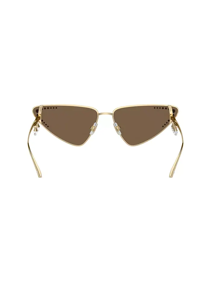 Женские солнцезащитные очки, JC4001B Jimmy Choo — изображение 3 из 15, бледный золотистый