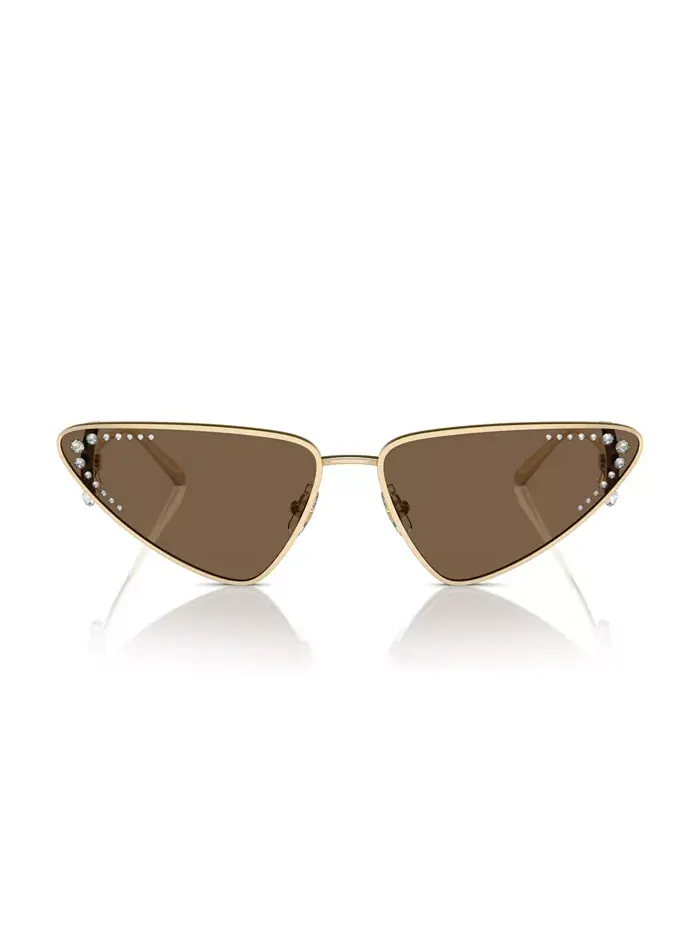 Женские солнцезащитные очки, JC4001B Jimmy Choo — изображение 7 из 15, бледный золотистый