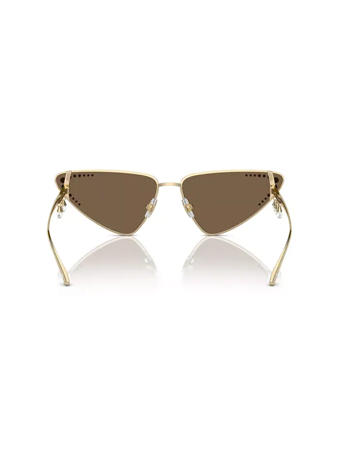 Женские солнцезащитные очки, JC4001B Jimmy Choo — изображение 9 из 15, бледный золотистый
