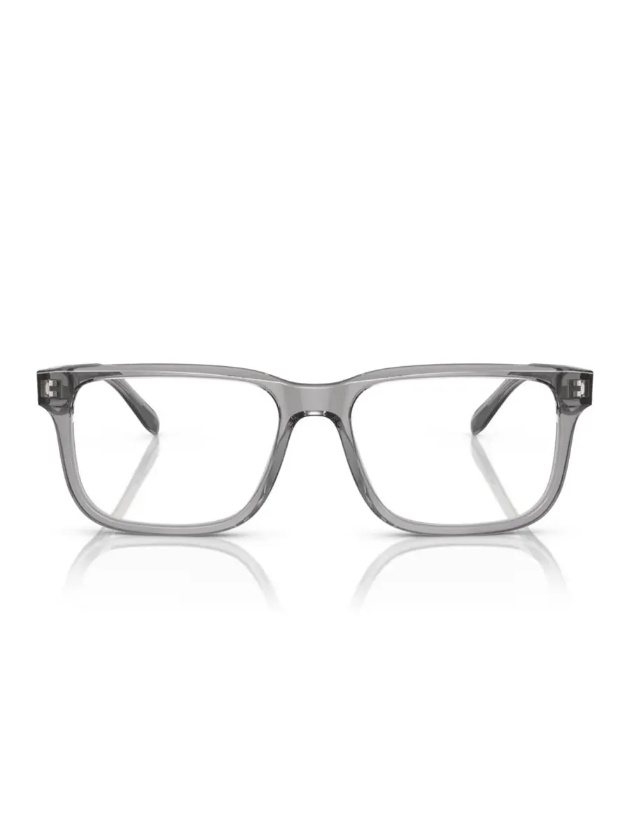 Мужские квадратные очки, EA3218 Emporio Armani — изображение 2 из 6, прозрачный серый