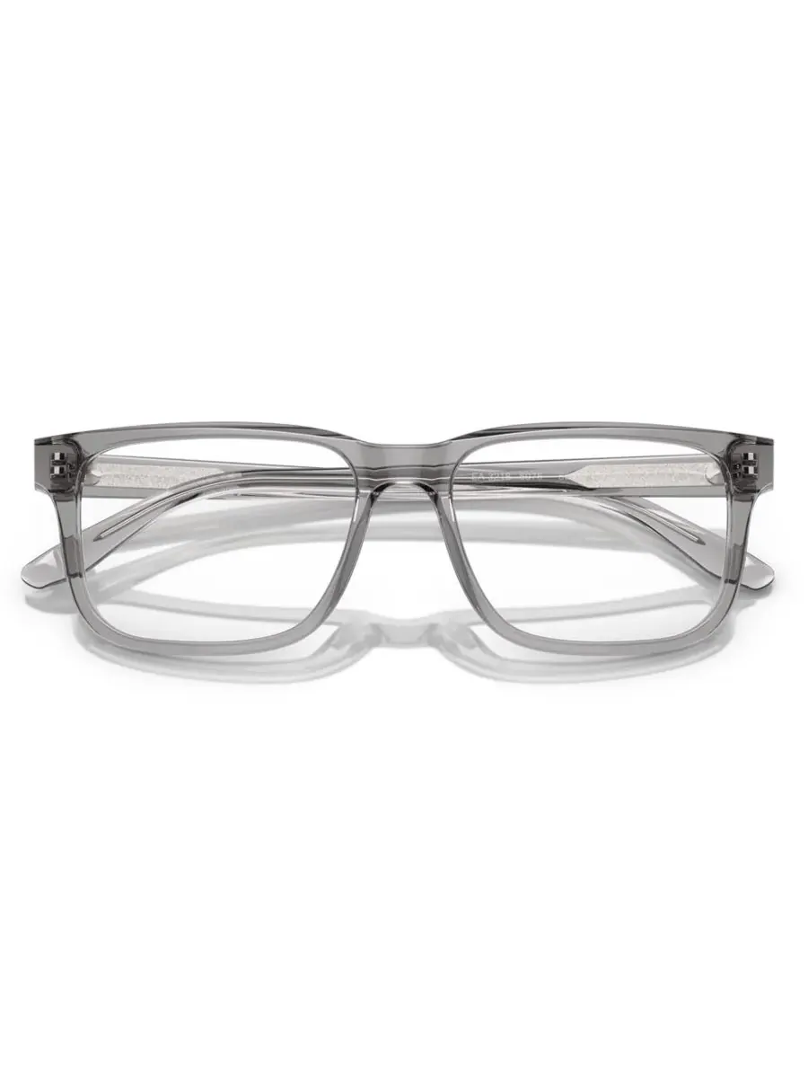 Мужские квадратные очки, EA3218 Emporio Armani — изображение 5 из 6, прозрачный серый