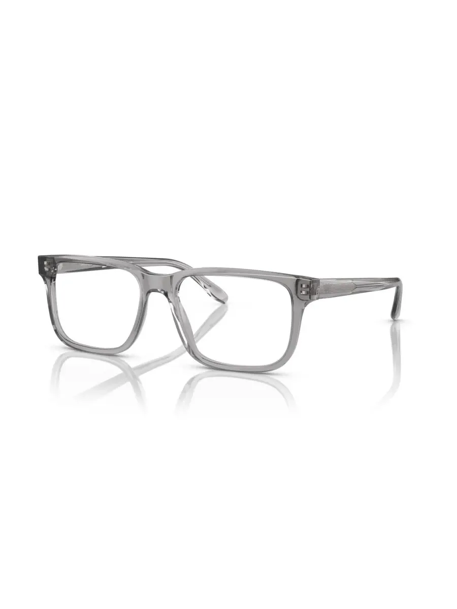 Мужские квадратные очки, EA3218 Emporio Armani — изображение 6 из 6, прозрачный серый