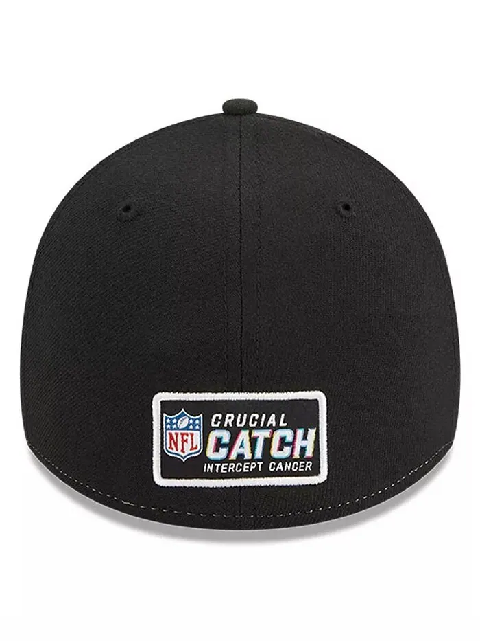 Мужская розовая кепка Cincinnati Bengals 2023 NFL Crucial Catch 39THIRTY Flex New Era — изображение 4 из 4