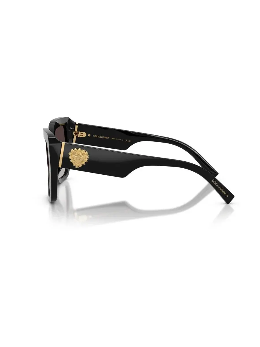 Женские квадратные солнцезащитные очки, DG4538 Dolce&Gabbana — изображение 3 из 6, черный