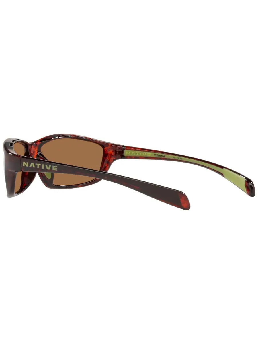 Мужские поляризованные солнцезащитные очки Native Kodiak, модель Polar XD9016 Native Eyewear — изображение 7 из 9, зеленый