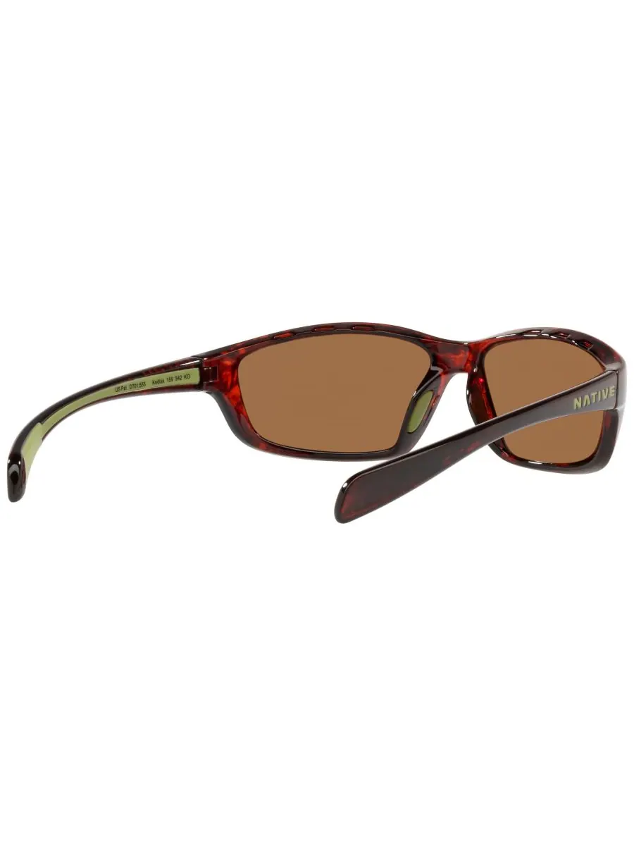 Мужские поляризованные солнцезащитные очки Native Kodiak, модель Polar XD9016 Native Eyewear — изображение 8 из 9, зеленый