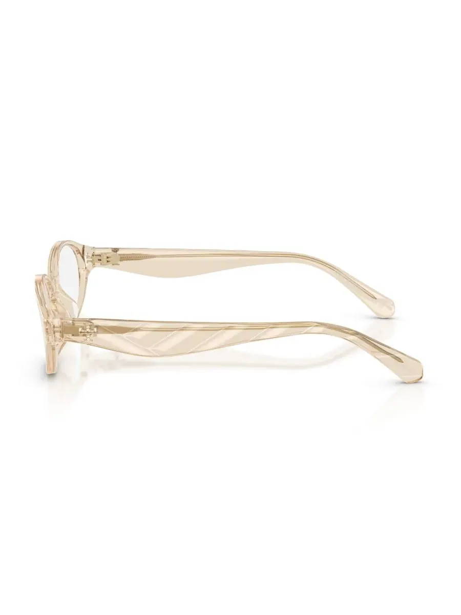 Женские овальные очки, TY2171U Tory Burch — изображение 3 из 5, прозрачный бежевый
