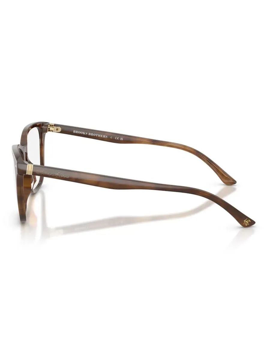 Мужские квадратные очки, BB2076U Brooks Brothers — изображение 3 из 6, коричневый