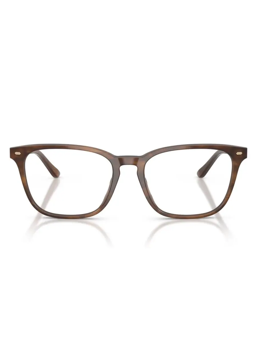 Мужские квадратные очки, BB2076U Brooks Brothers — изображение 6 из 6, коричневый