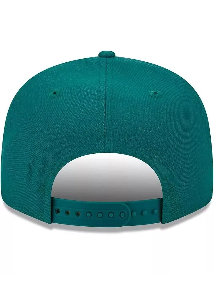 Мужская зеленая бейсболка New York Jets Main Script 9Fifty Snapback New Era — изображение 2 из 3, зеленый