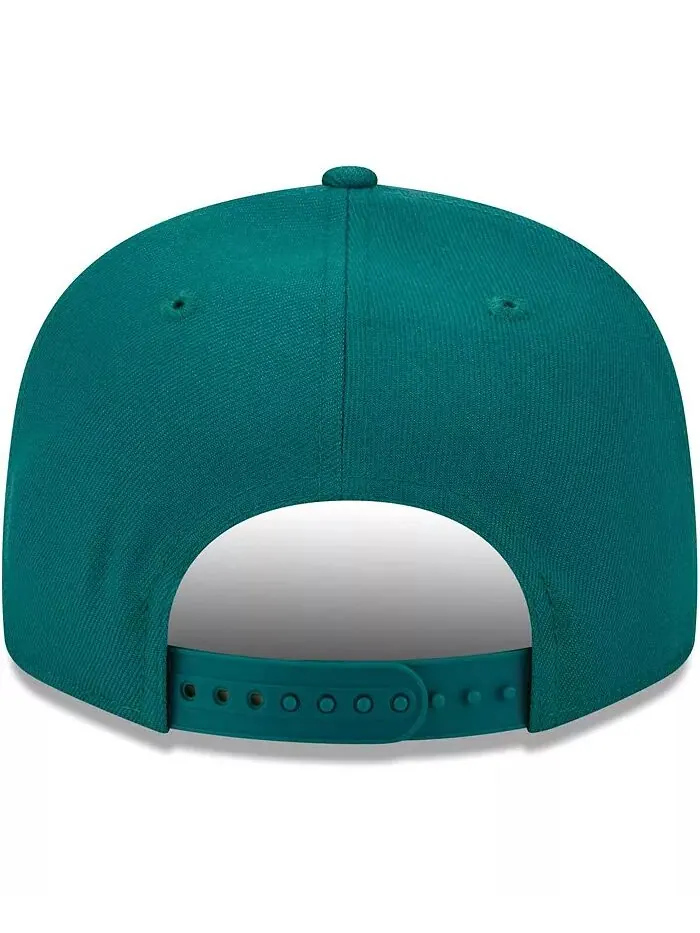 Мужская зеленая бейсболка New York Jets Main Script 9Fifty Snapback New Era — изображение 2 из 3