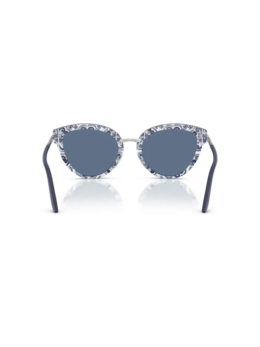 Женские солнцезащитные очки-бабочка DG4492 Dolce&Gabbana — изображение 4 из 5, синий