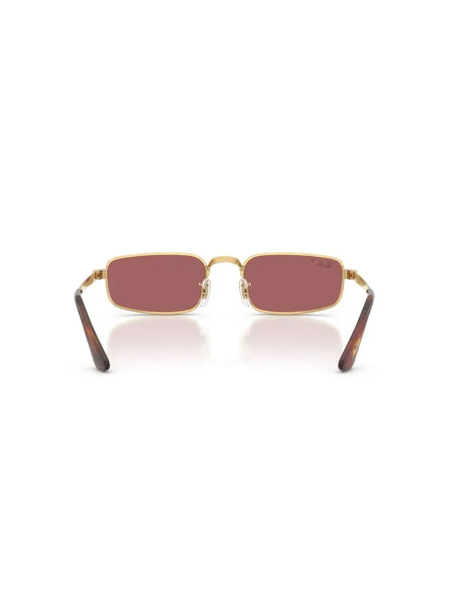 Солнцезащитные очки прямоугольные с поляризацией RB3927 Ray-Ban — изображение 4 из 7, золотистый