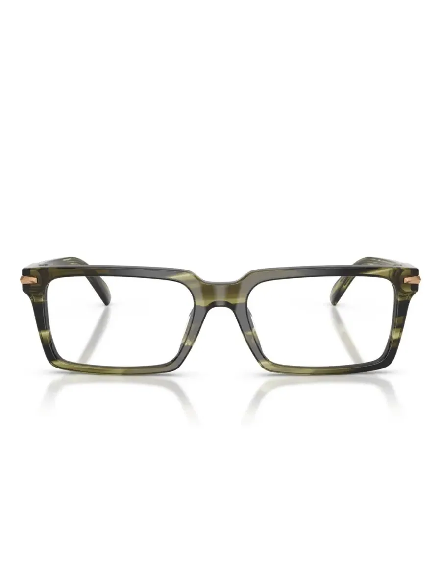 Мужские квадратные очки Grand Targhee, MK4173U Michael Kors, оливковый horn — изображение 2 из 6