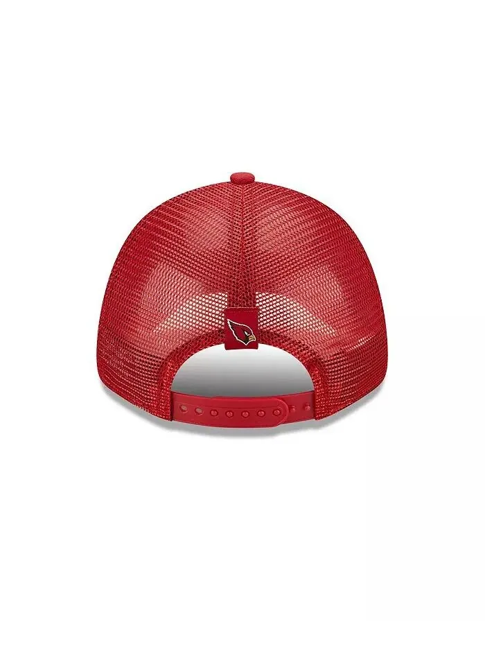Женская бейсболка-кепка Cardinal Arizona Cardinals Team Trucker 9FORTY Snapback New Era — изображение 5 из 5
