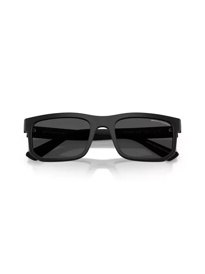 Мужские солнцезащитные очки AX4165S Armani Exchange — изображение 5 из 9, черный