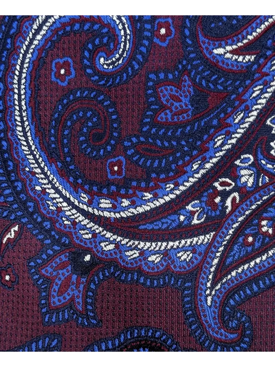 Классический галстук с узором пейсли Van Heusen Eagle — изображение 3 из 3, красный