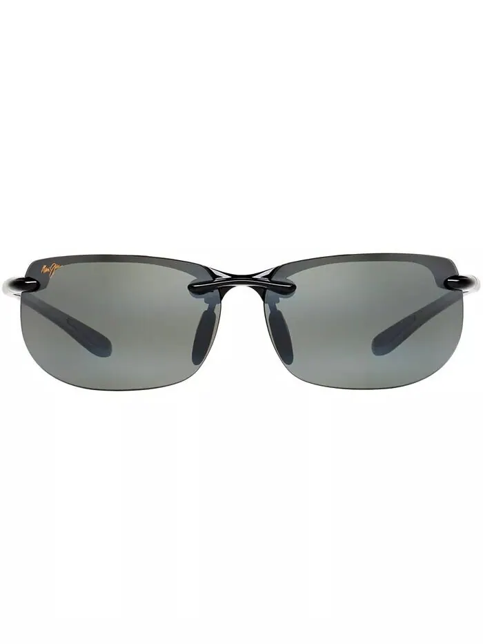 Поляризованные солнцезащитные очки Banyans Maui Jim — изображение 2 из 2, черный/серый