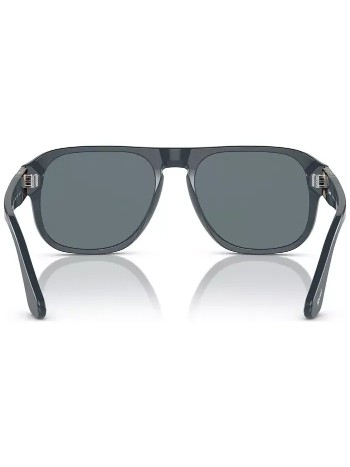 Унисекс поляризованные солнцезащитные очки, 0PO3310S11893R57W 57 Persol — изображение 3 из 8, синий