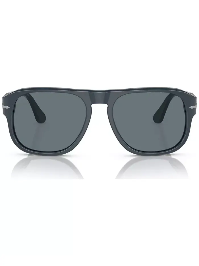 Унисекс поляризованные солнцезащитные очки, 0PO3310S11893R57W 57 Persol — изображение 6 из 8, синий
