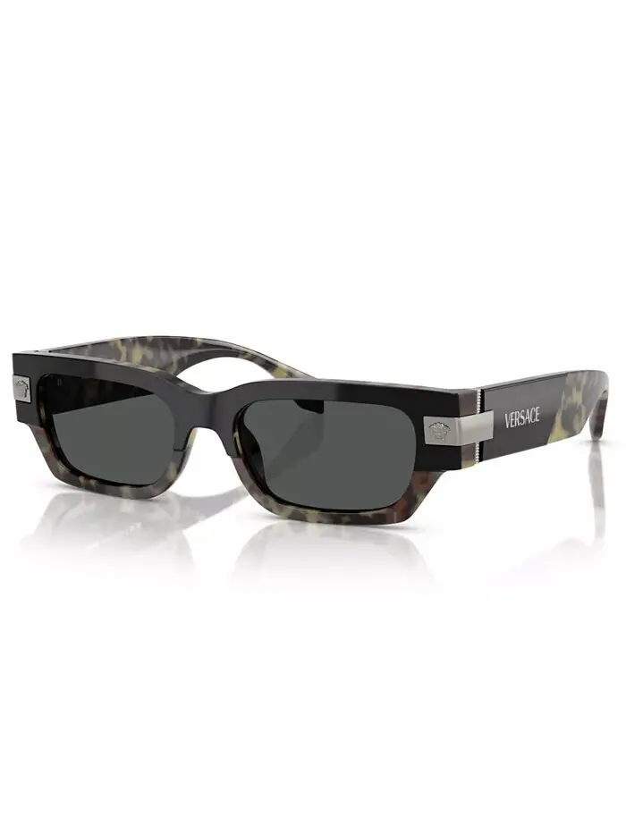 Мужские солнцезащитные очки, Ve4465 Versace — изображение 1 из 6, коричневый