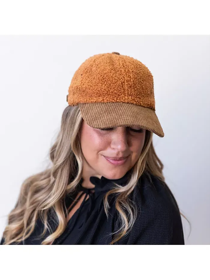 Шляпа из вельвета - коричневая Headbands of Hope — изображение 3 из 3