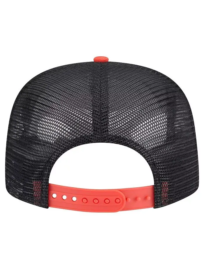 Мужская черная кепка для гольфа Houston Astros Throwback Mesh back New Era — изображение 4 из 4