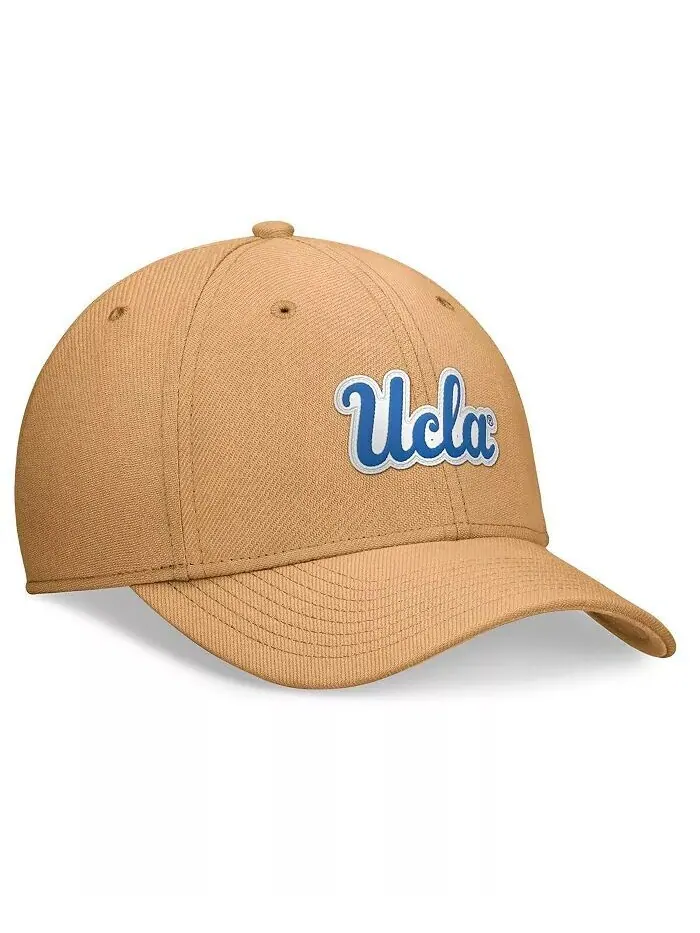 Мужская кепка цвета хаки UCLA Bruins 2024 Sideline Flex Hat Jordan — изображение 3 из 4