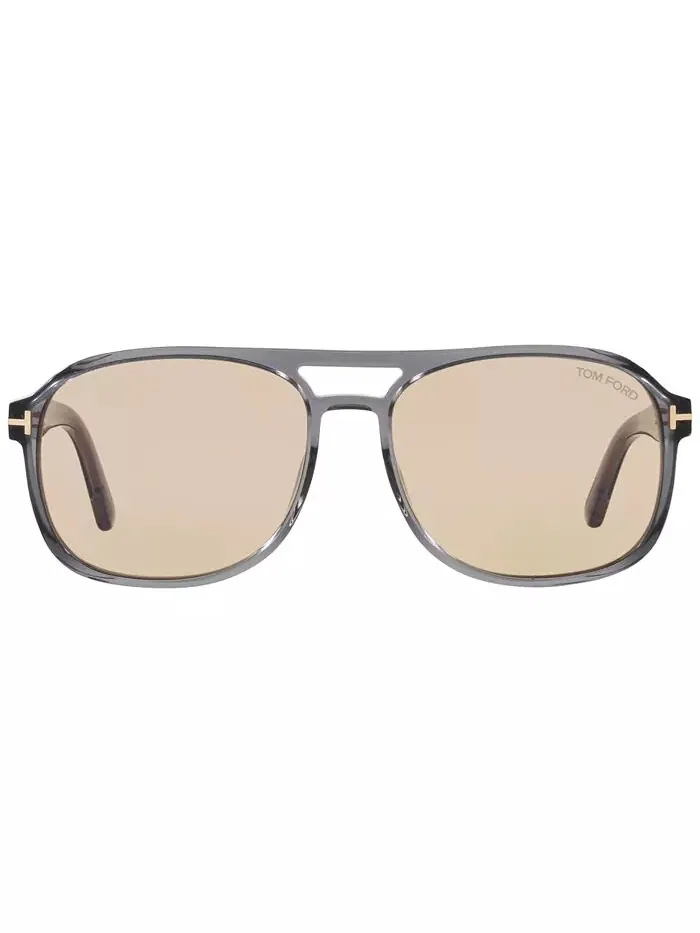 Мужские солнцезащитные очки Rosco Tom Ford — изображение 2 из 10, серый