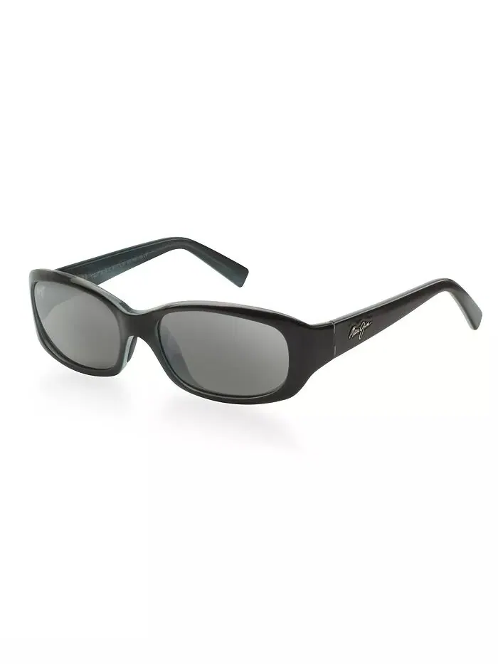 Поляризованные солнцезащитные очки Punchbowl Maui Jim — изображение 1 из 3, черный/серый