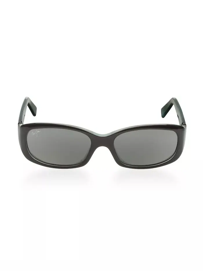 Поляризованные солнцезащитные очки Punchbowl Maui Jim — изображение 2 из 3, черный/серый