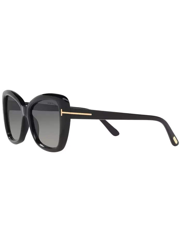 Женские солнцезащитные очки FT1008, градиент TR001509 Tom Ford — изображение 6 из 9, черный