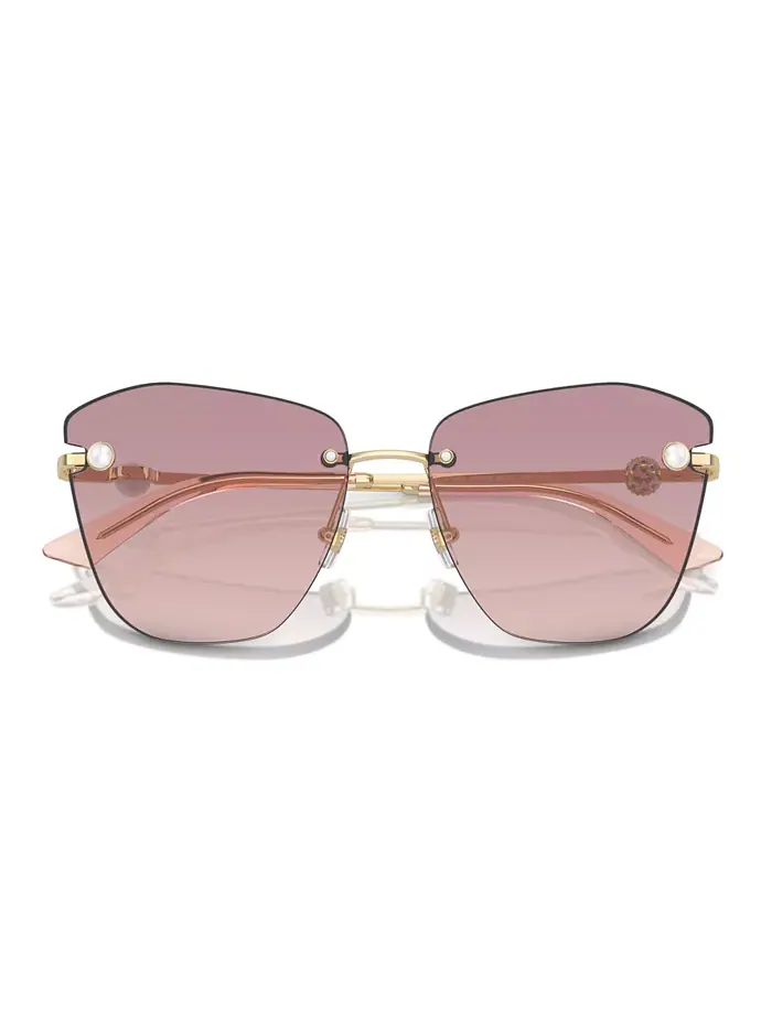 Женские солнцезащитные очки, JC4004HB Jimmy Choo — изображение 5 из 7, светлый золотистый