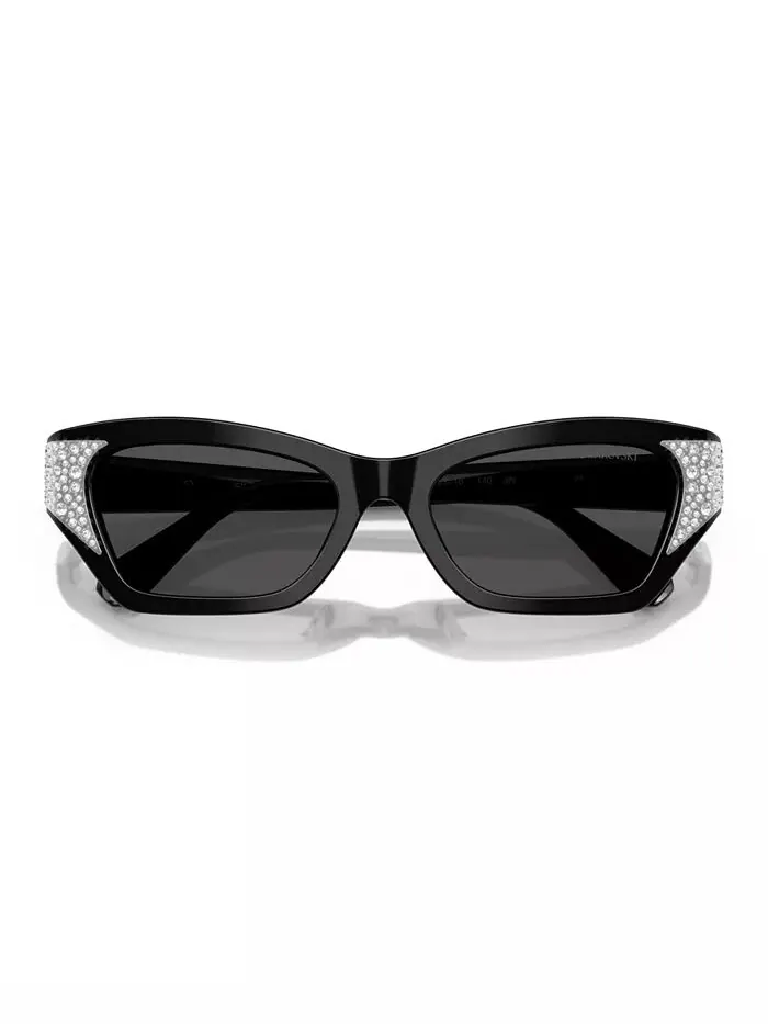 Женские солнцезащитные очки Swarovski — изображение 5 из 6, черный