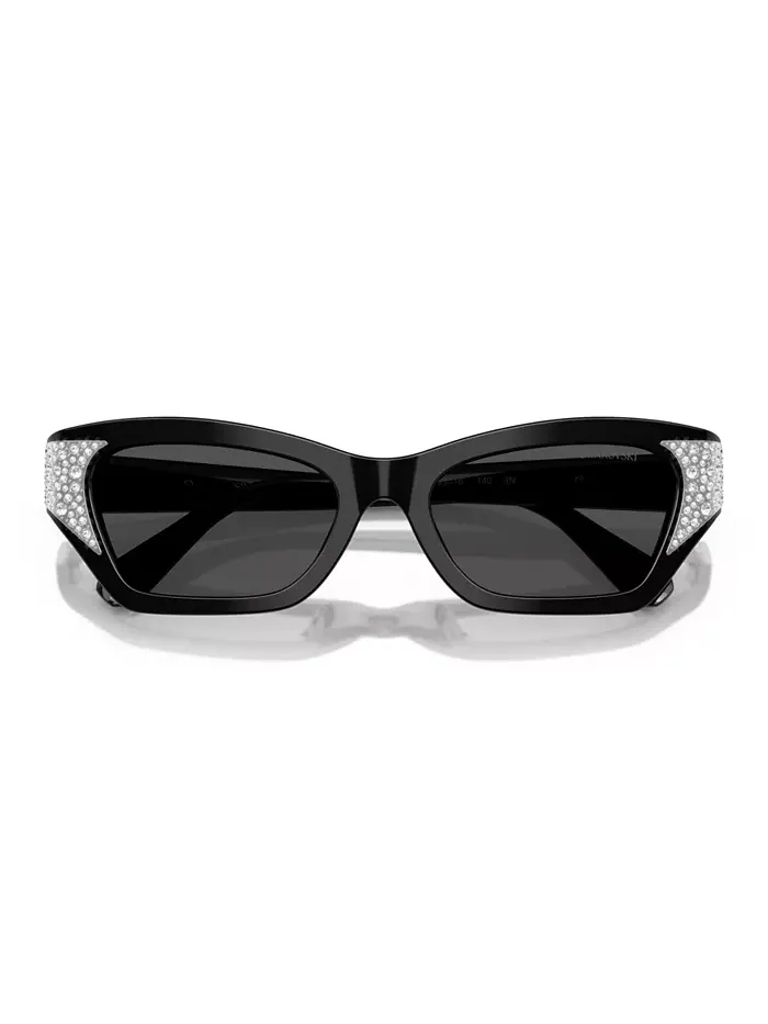 Женские солнцезащитные очки SK6029 Swarovski — изображение 10 из 10, коричневый