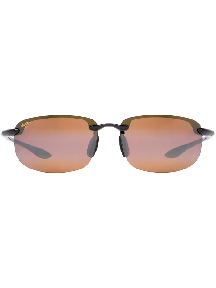 Поляризационные солнцезащитные очки Hookipa, 407 Maui Jim — изображение 2 из 8, черный/коричневый