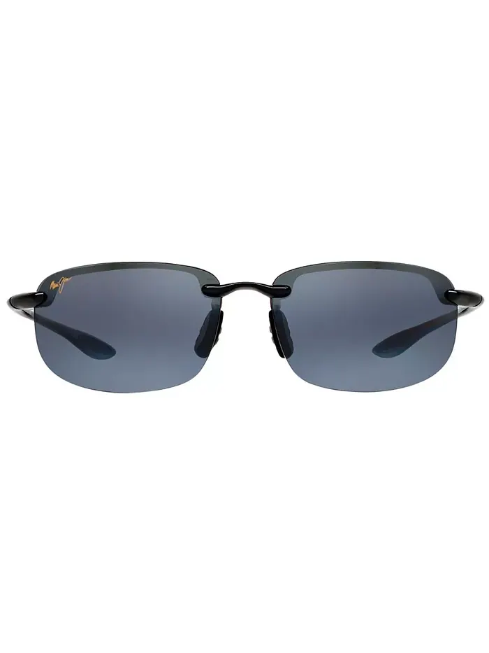 Поляризационные солнцезащитные очки Hookipa, 407 Maui Jim — изображение 4 из 14, черный/серый