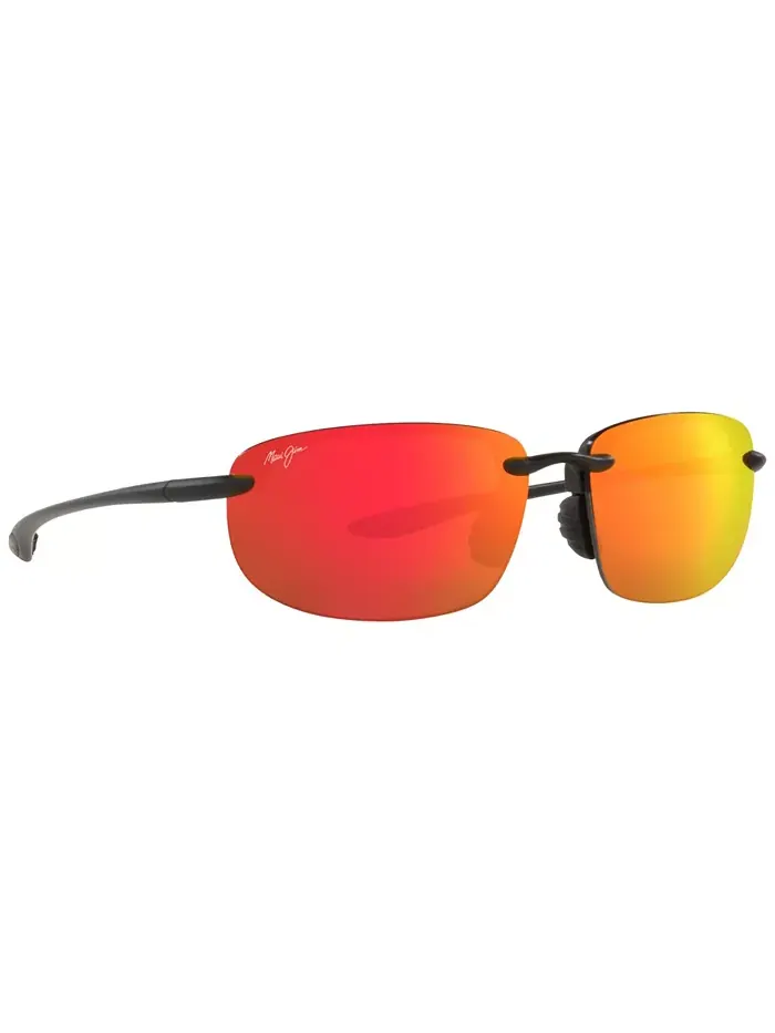 Унисекс поляризованные солнцезащитные очки, HOOKIPA ASIAN FIT Maui Jim — изображение 4 из 10, черный
