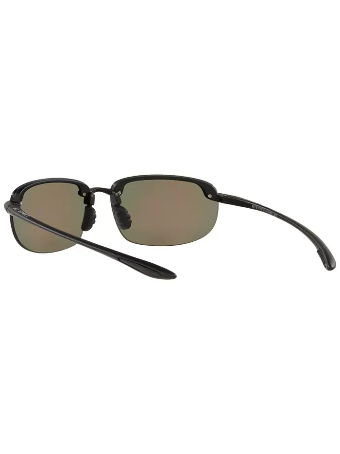 Унисекс поляризованные солнцезащитные очки, HOOKIPA ASIAN FIT Maui Jim — изображение 5 из 10, черный