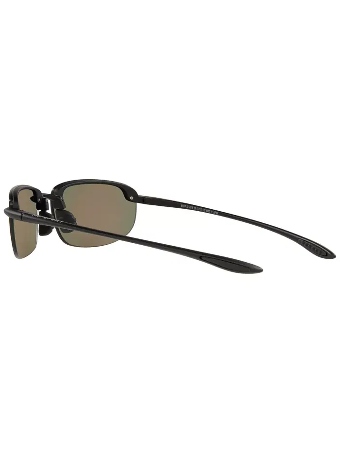Унисекс поляризованные солнцезащитные очки, HOOKIPA ASIAN FIT Maui Jim — изображение 6 из 10, черный