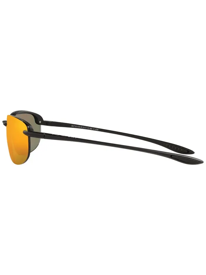 Унисекс поляризованные солнцезащитные очки, HOOKIPA ASIAN FIT Maui Jim — изображение 7 из 10, черный