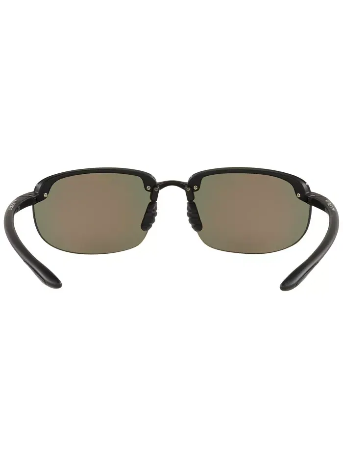 Унисекс поляризованные солнцезащитные очки, HOOKIPA ASIAN FIT Maui Jim — изображение 8 из 10, черный