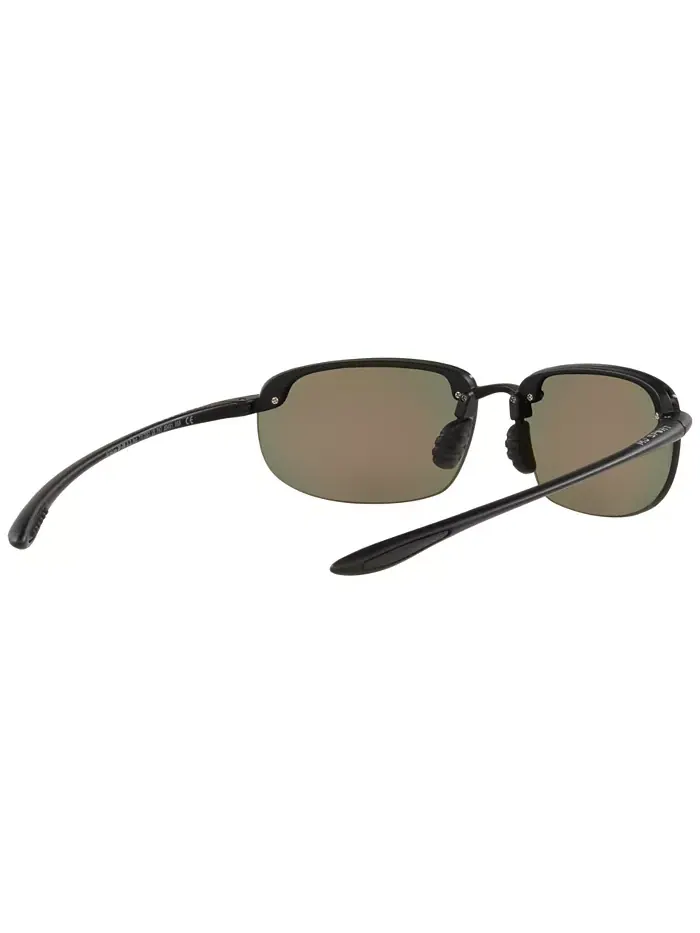 Унисекс поляризованные солнцезащитные очки, HOOKIPA ASIAN FIT Maui Jim — изображение 9 из 10, черный