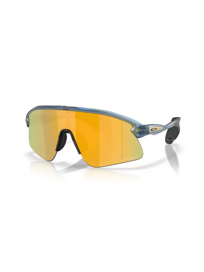 Унисекс прямоугольные солнцезащитные очки Stunt Devil OO9517 Oakley — изображение 1 из 1, серебряный