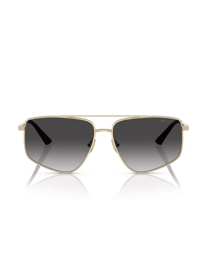 Женские солнцезащитные очки JC4011 Jimmy Choo — изображение 2 из 10, бледный золотистый