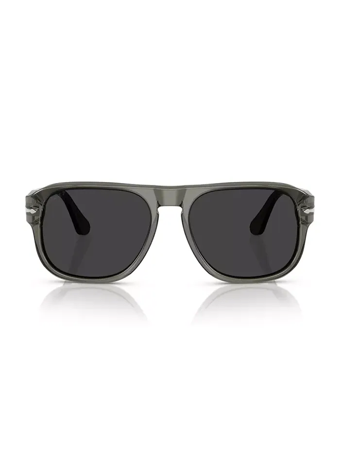Унисекс поляризованные солнцезащитные очки в стиле деним, PO3310S Persol — изображение 2 из 6, дымчатый